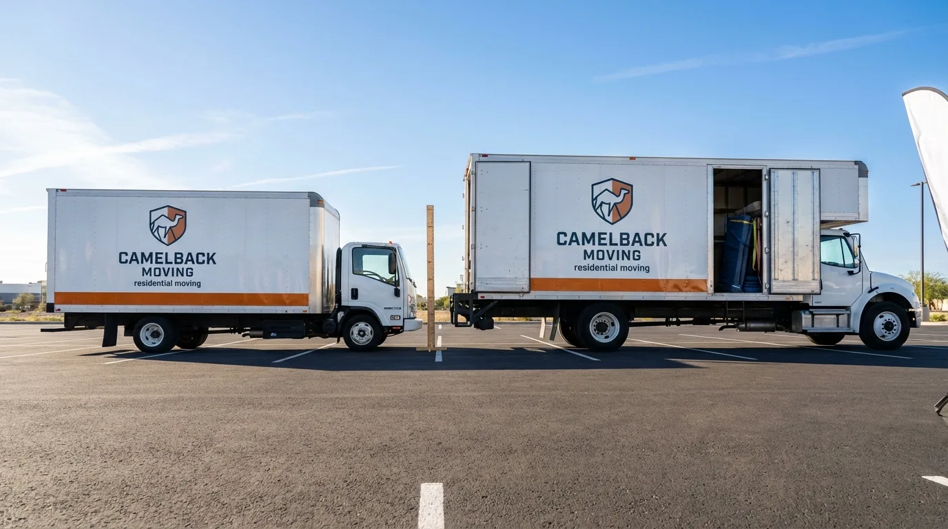 Moving truck size capacity guide in Buena Vista